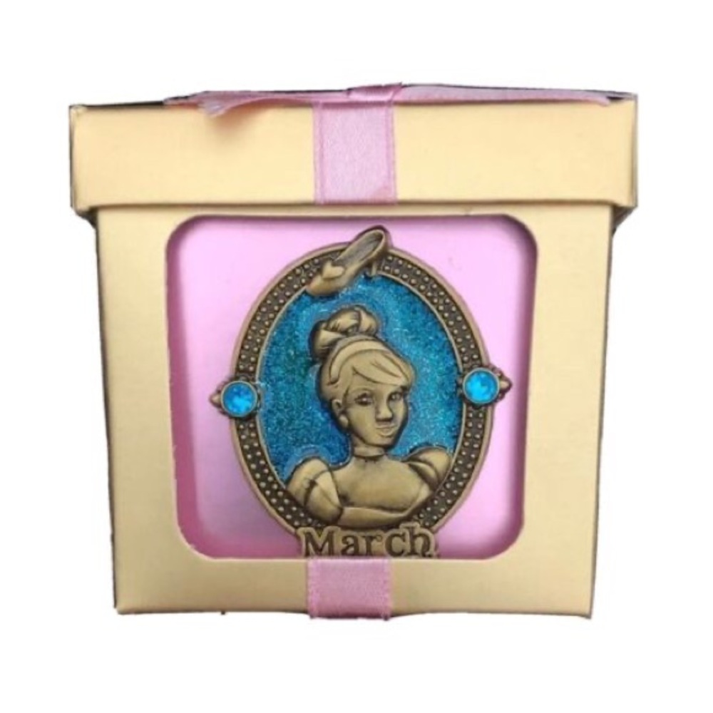 Disney Princess March Birthstone Pendant
